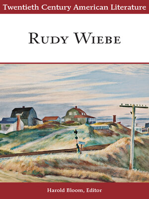 cover image of Rudy Wiebe